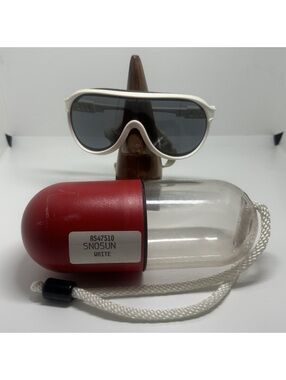 Uvex SnoSun White Ski Goggles with Anti-Fog Lens and Protective Case